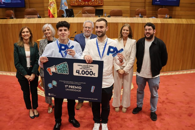 A final do Parlamento Xove celébrase  na Cámara galega